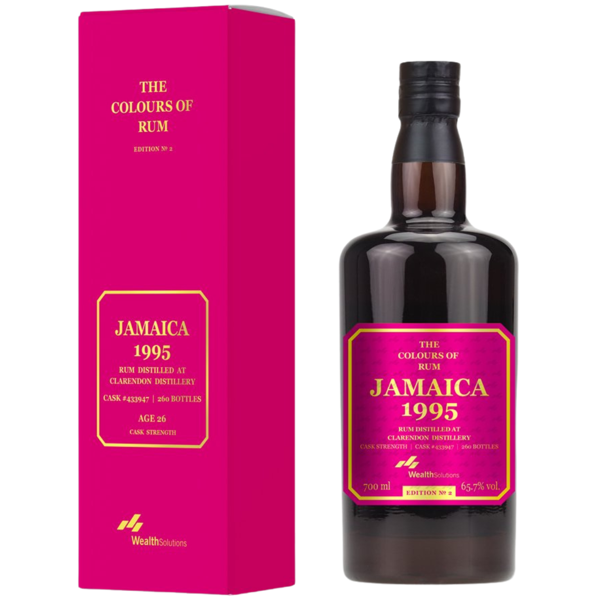 Colours of Rum - Clarendon 1995 26 yo No.2