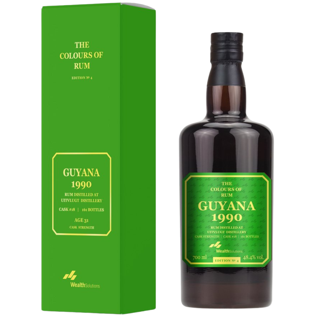 Colours of Rum - Uitvlugt 1990 31 yo No.4