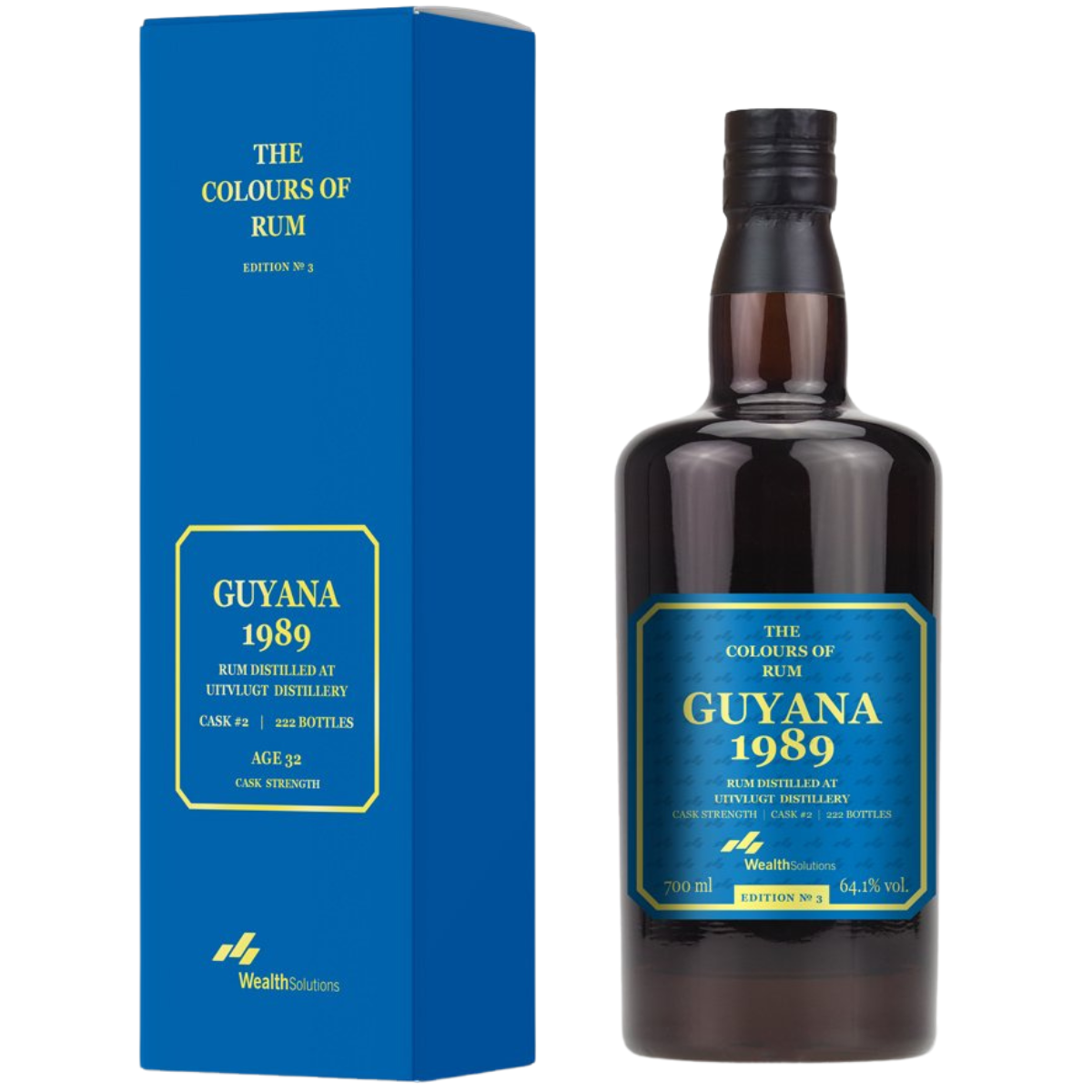 Colours of Rum - Uitvlugt 1989 32 yo No.3