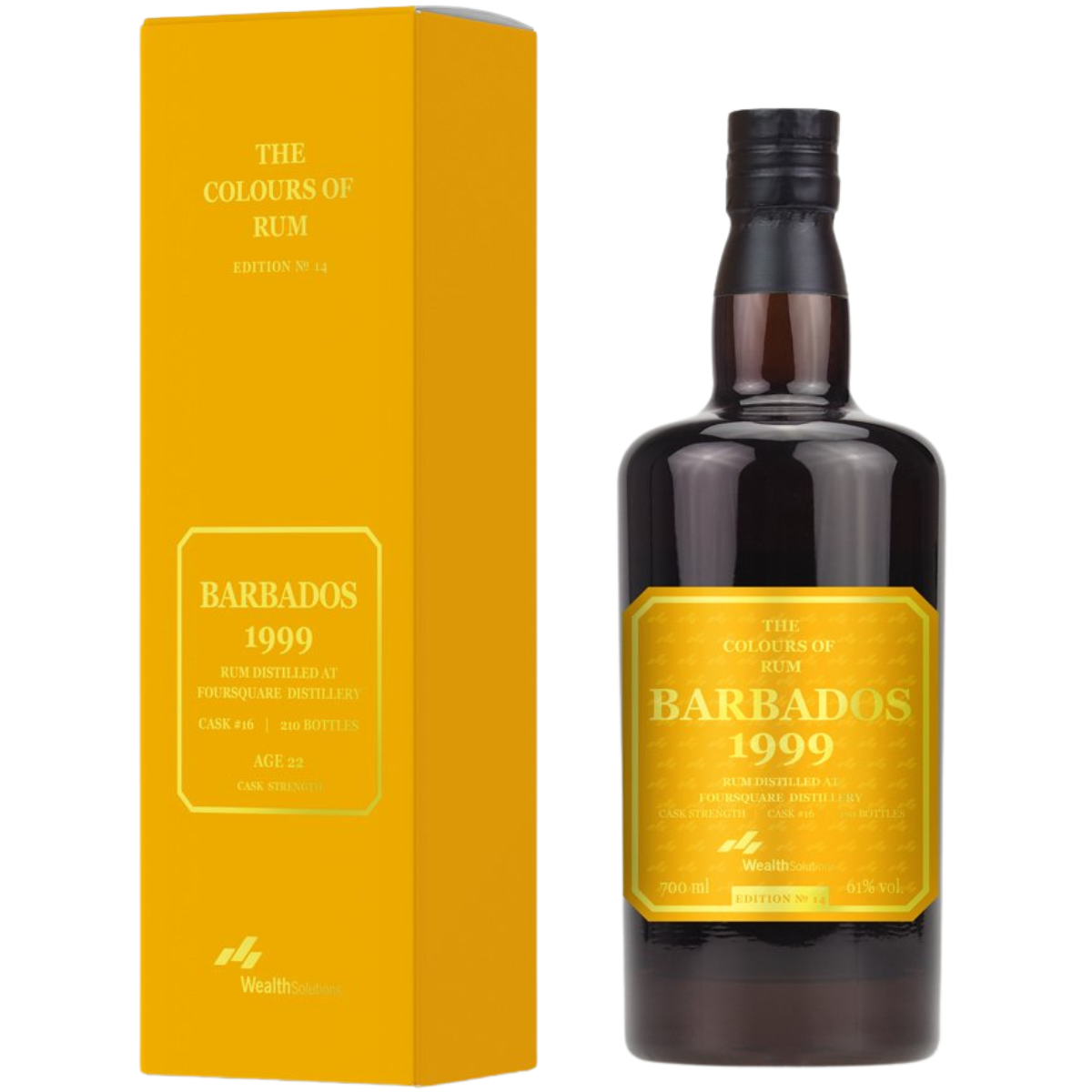 Colours of Rum - Foursquare 1999 22 yo No.14