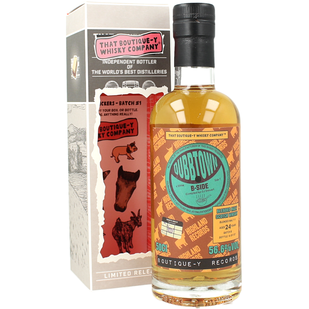 TBWC - Blended Malt No.1 Batch 8 - 24 YO