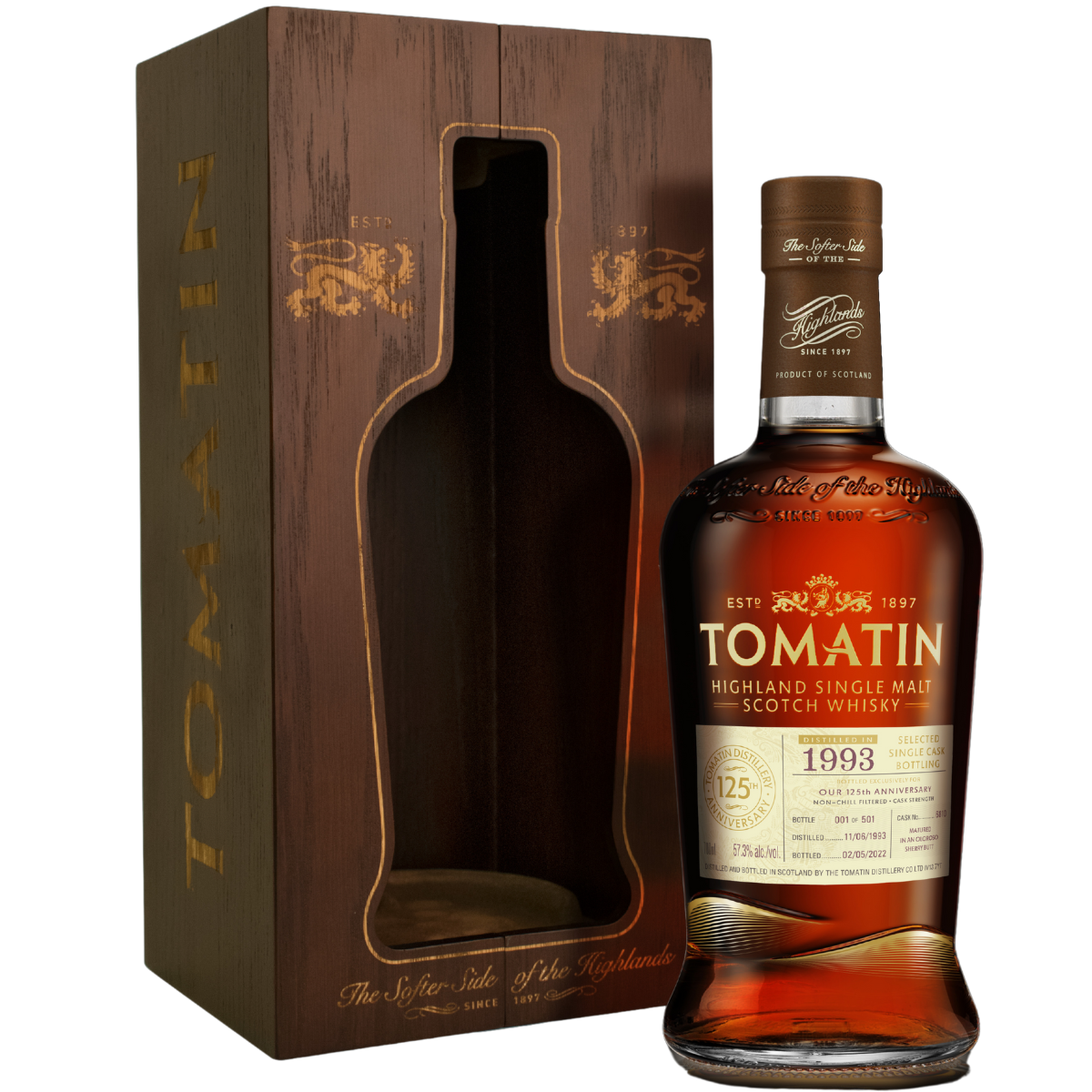 Tomatin 1993 Single Cask 125th Anniversary