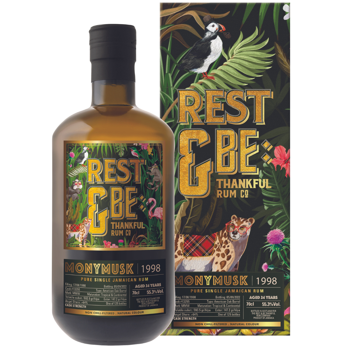 Rest & Be Thankful - Monymusk MMW 1998 24 YO