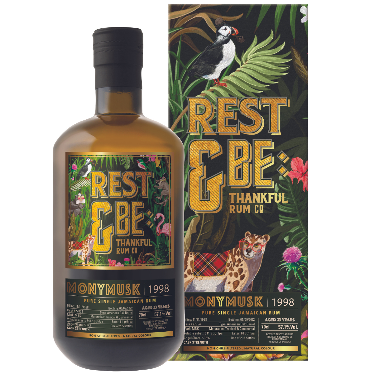 Rest & Be Thankful - Monymusk MBK 1998 23 YO