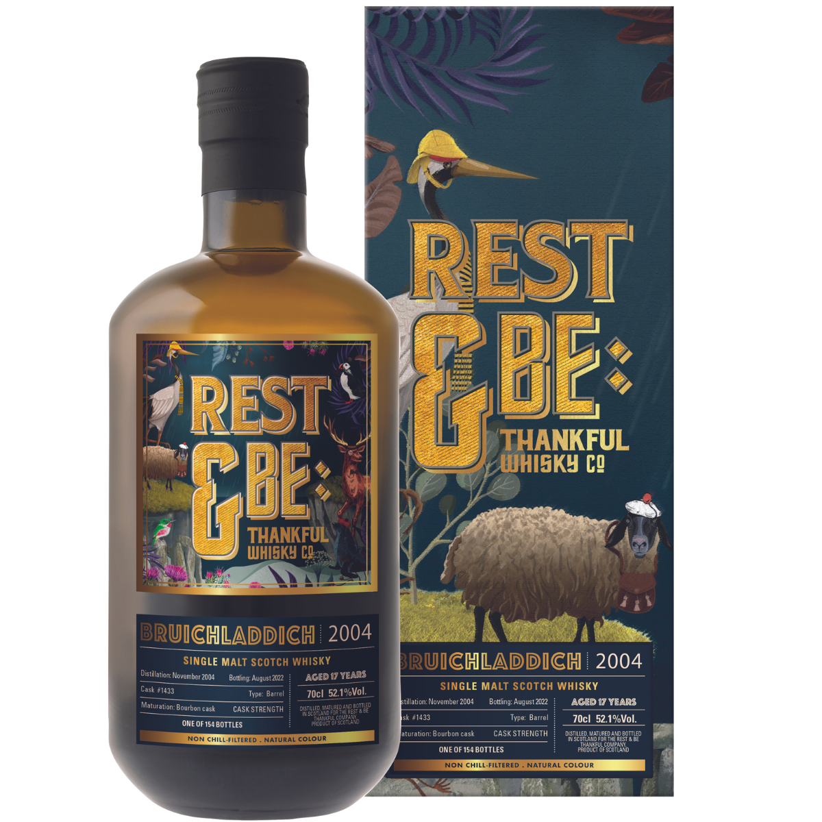 Rest & Be Thankful - Bruichladdich 2004 17 yo