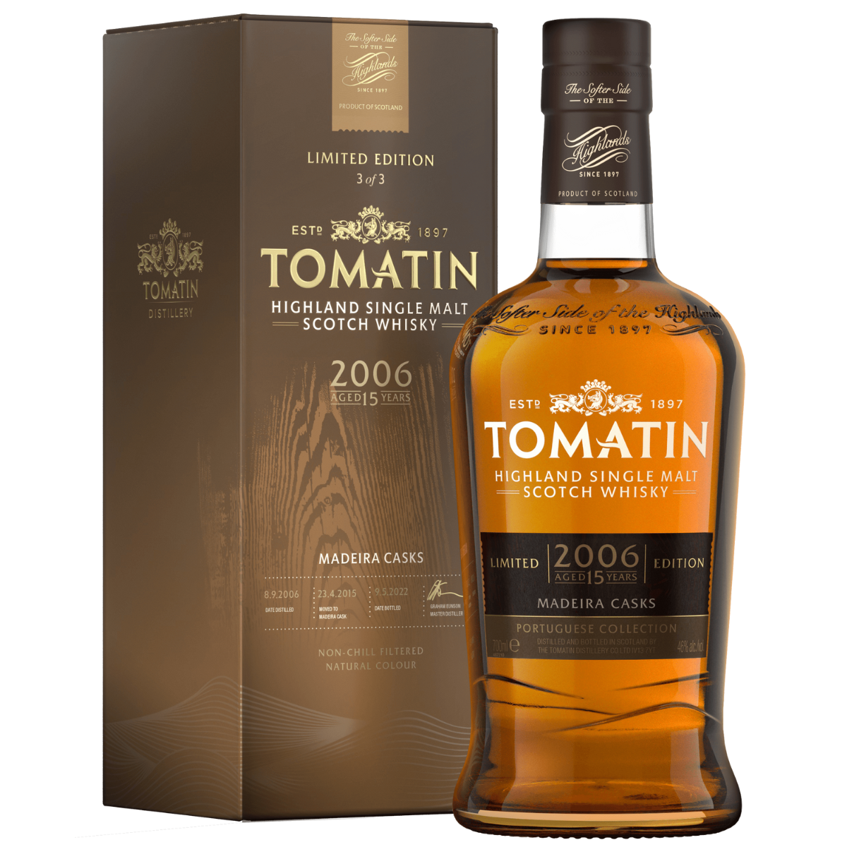 Tomatin 15 YO Portuguese Collection - Madeira Cask