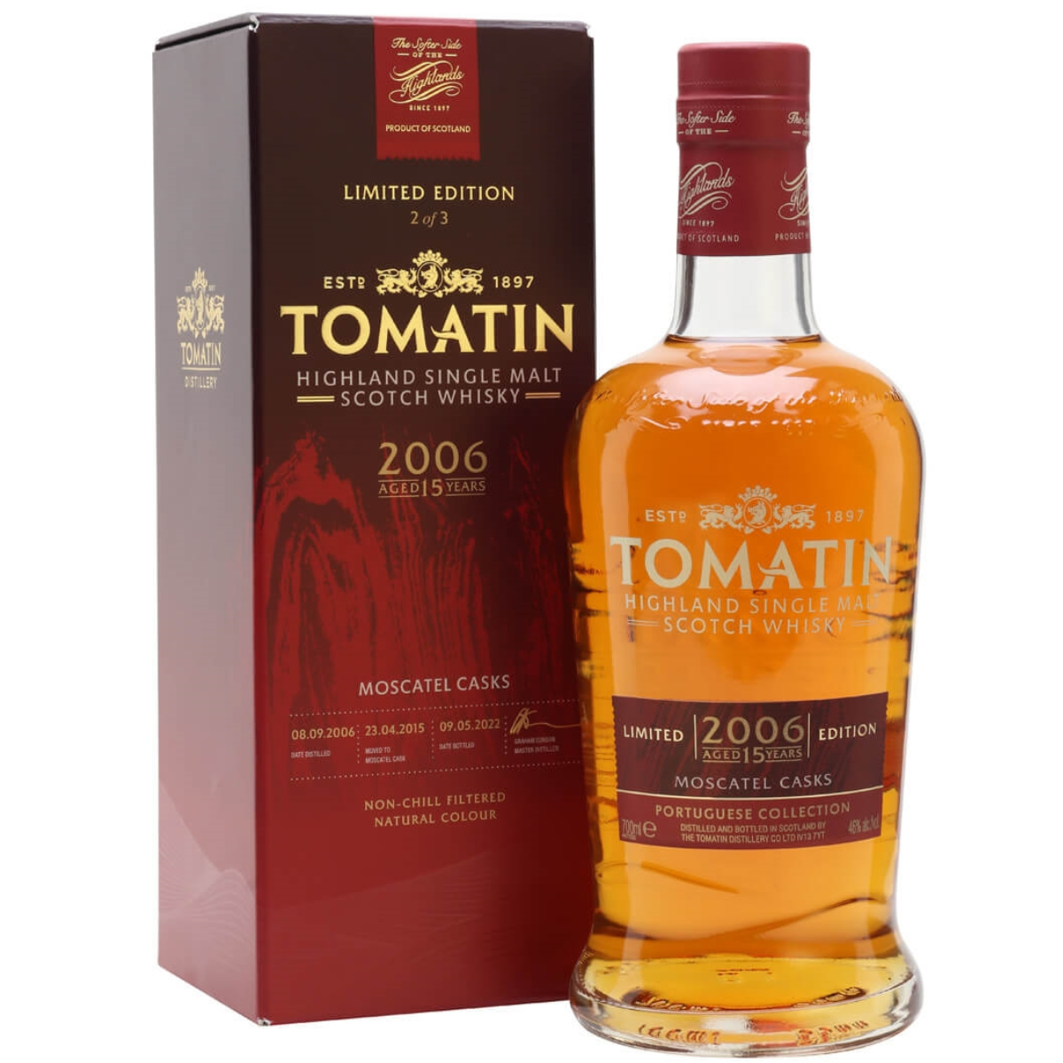 Tomatin 15 YO Portuguese Collection - Moscatel Cask