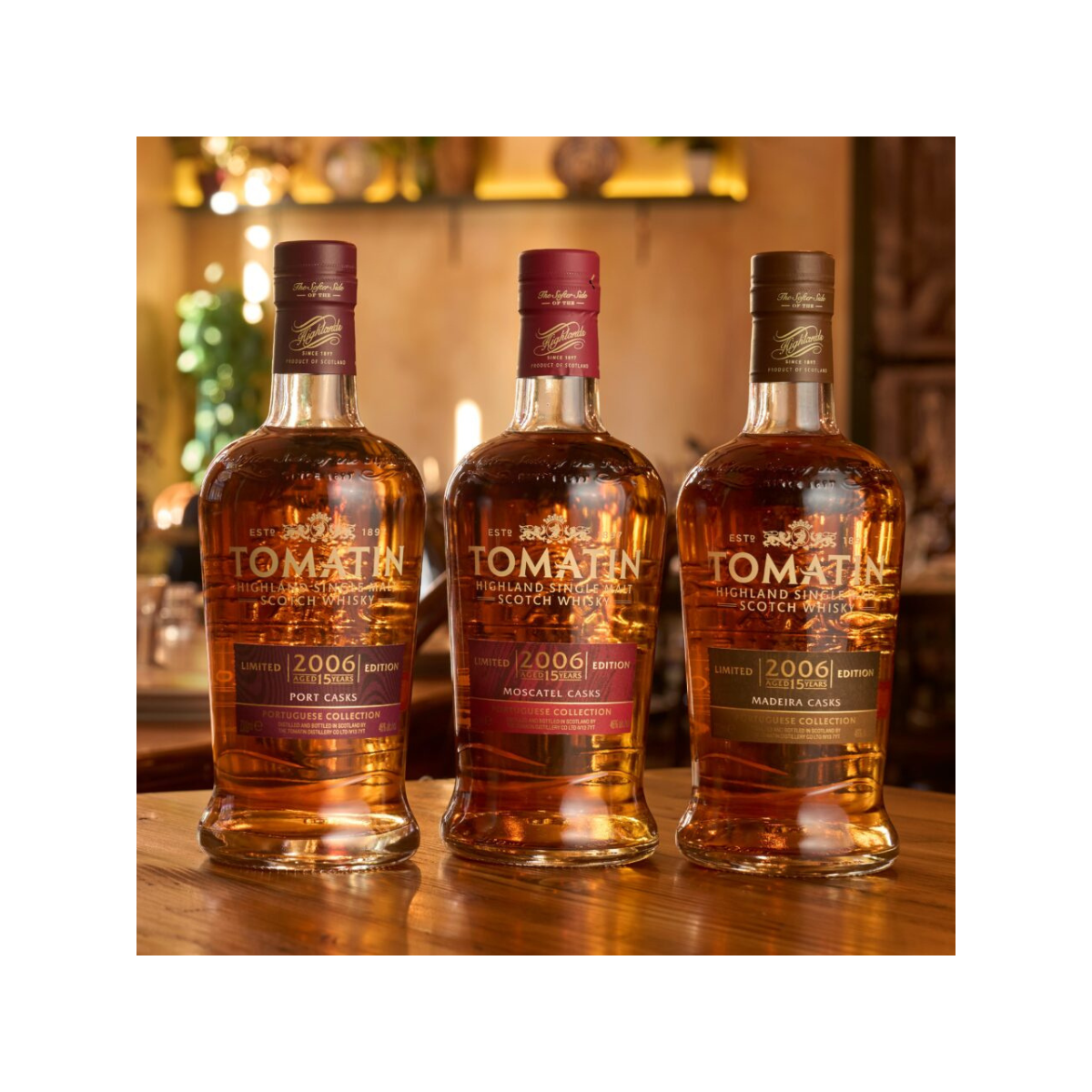 Tomatin presenta la "Portuguese Collection"