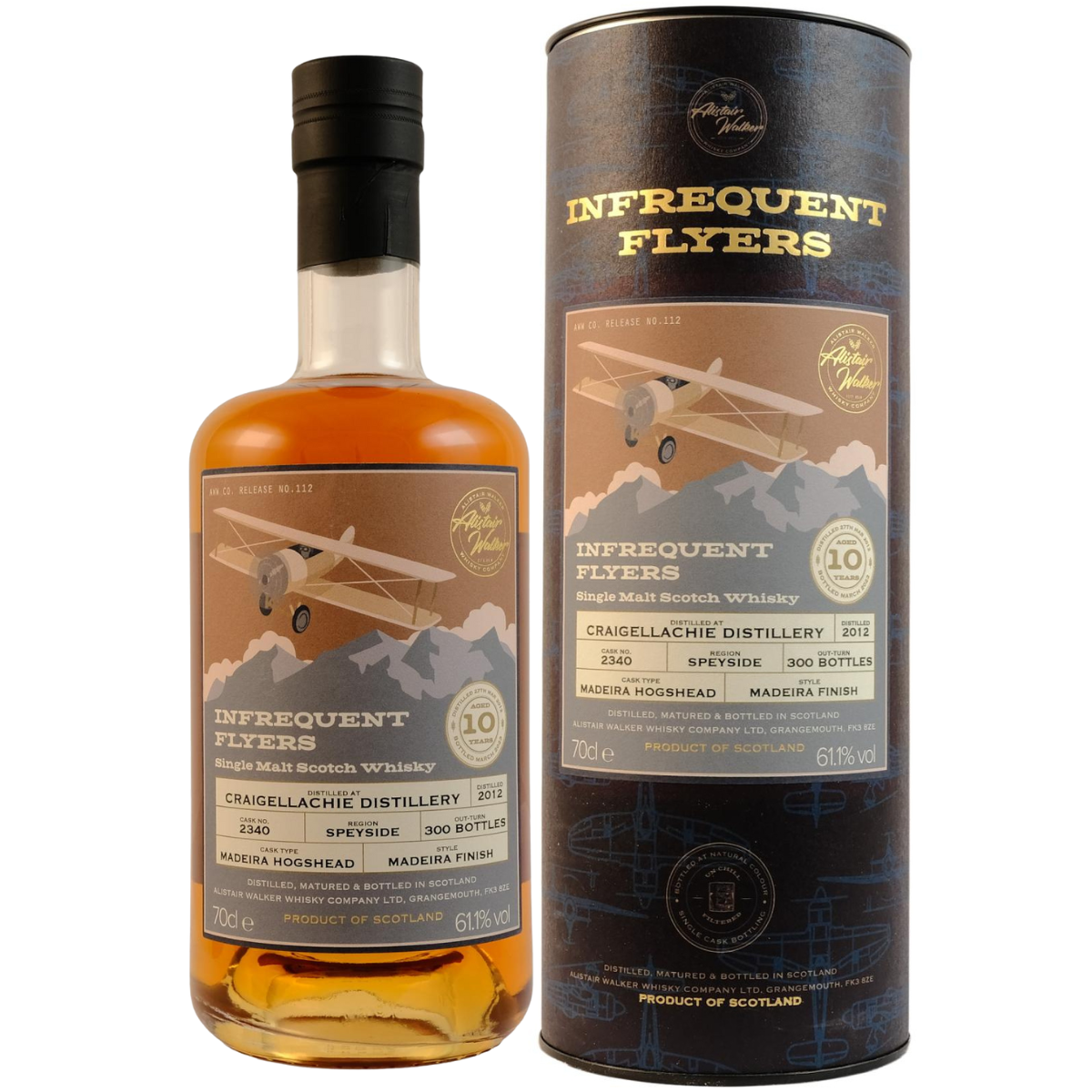 Infrequent Flyers - Craigellachie 10 YO Madeira Cask Finish