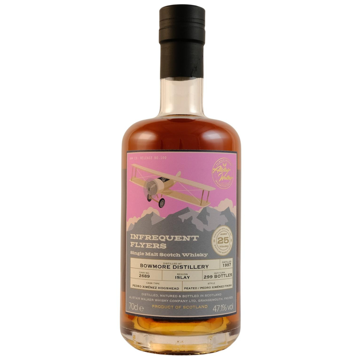 Infrequent Flyers - Bowmore 25 YO PX Sherry Cask