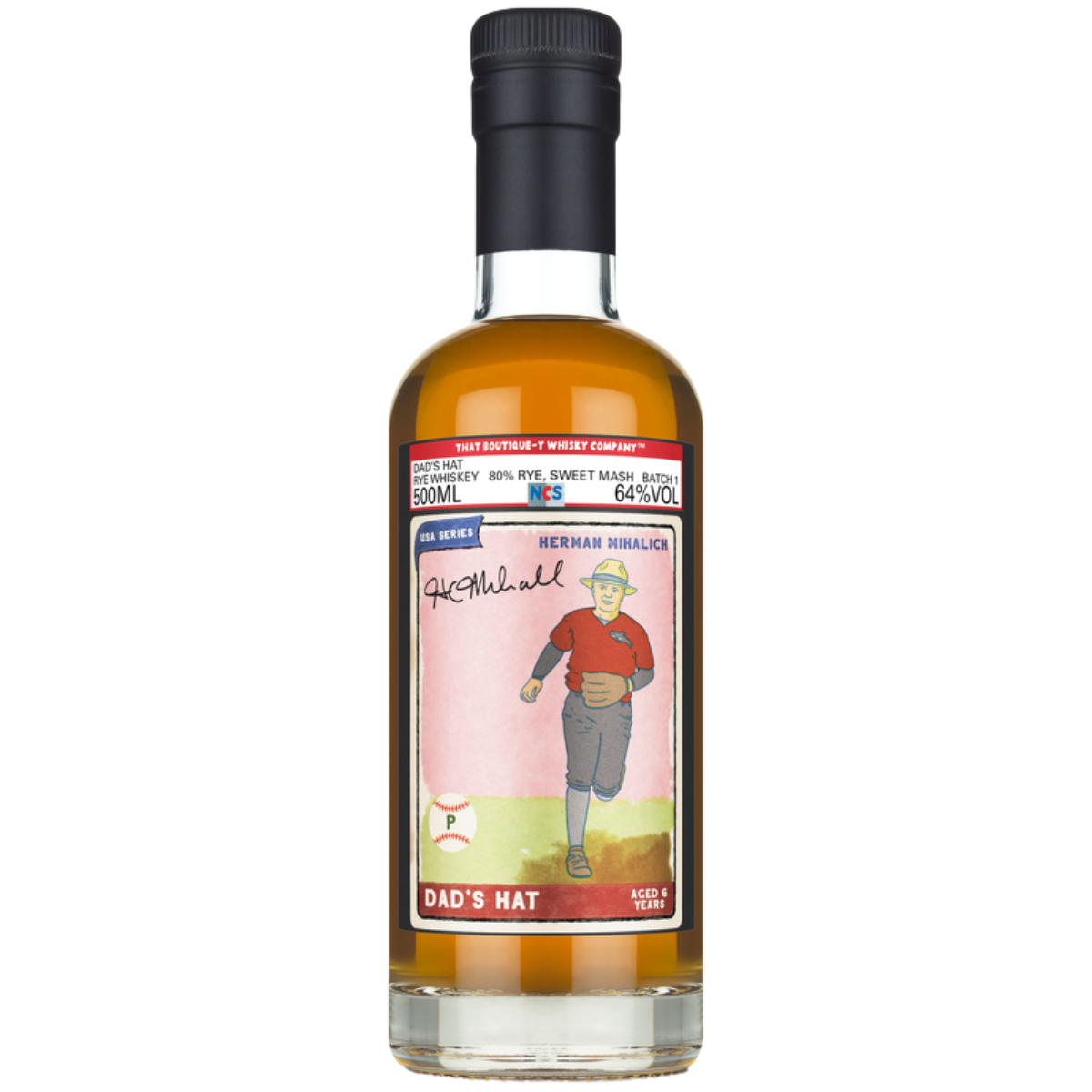 TBWC American Series - Dad's Hat Batch 1 6 yo (Rye Whiskey)