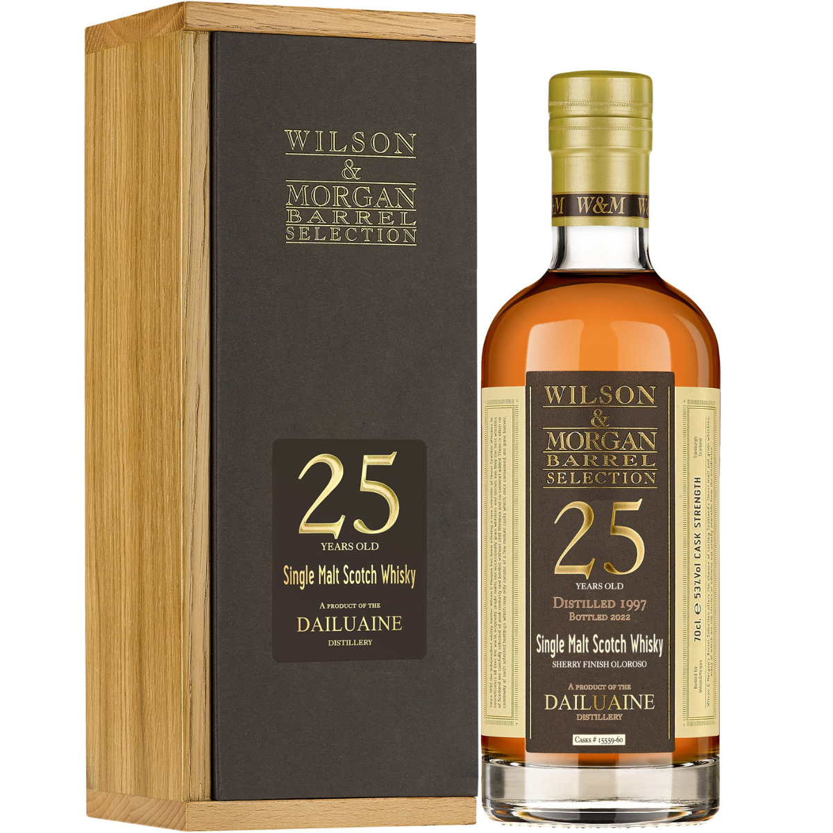 Wilson & Morgan Special Release - Dailuaine 1997 25 yo Refill Oloroso Finish - 53%