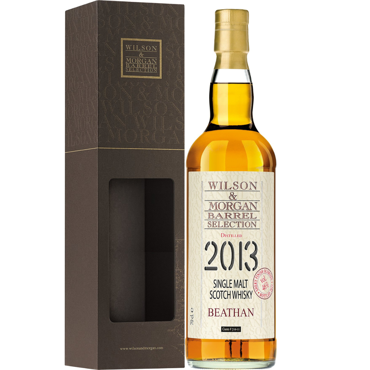 Wilson & Morgan Classic - Beathan 2013 Refill Oloroso Finish - 46%