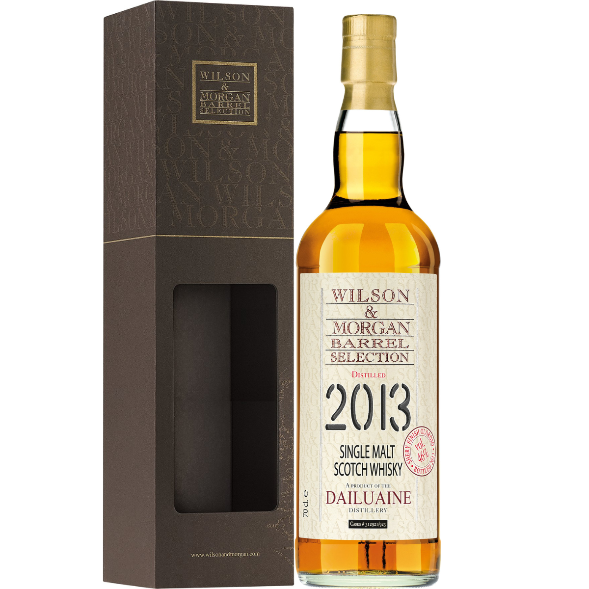 Wilson & Morgan Classic - Dailuaine 2013 10 yo 1st Fill Oloroso Finish - 46%
