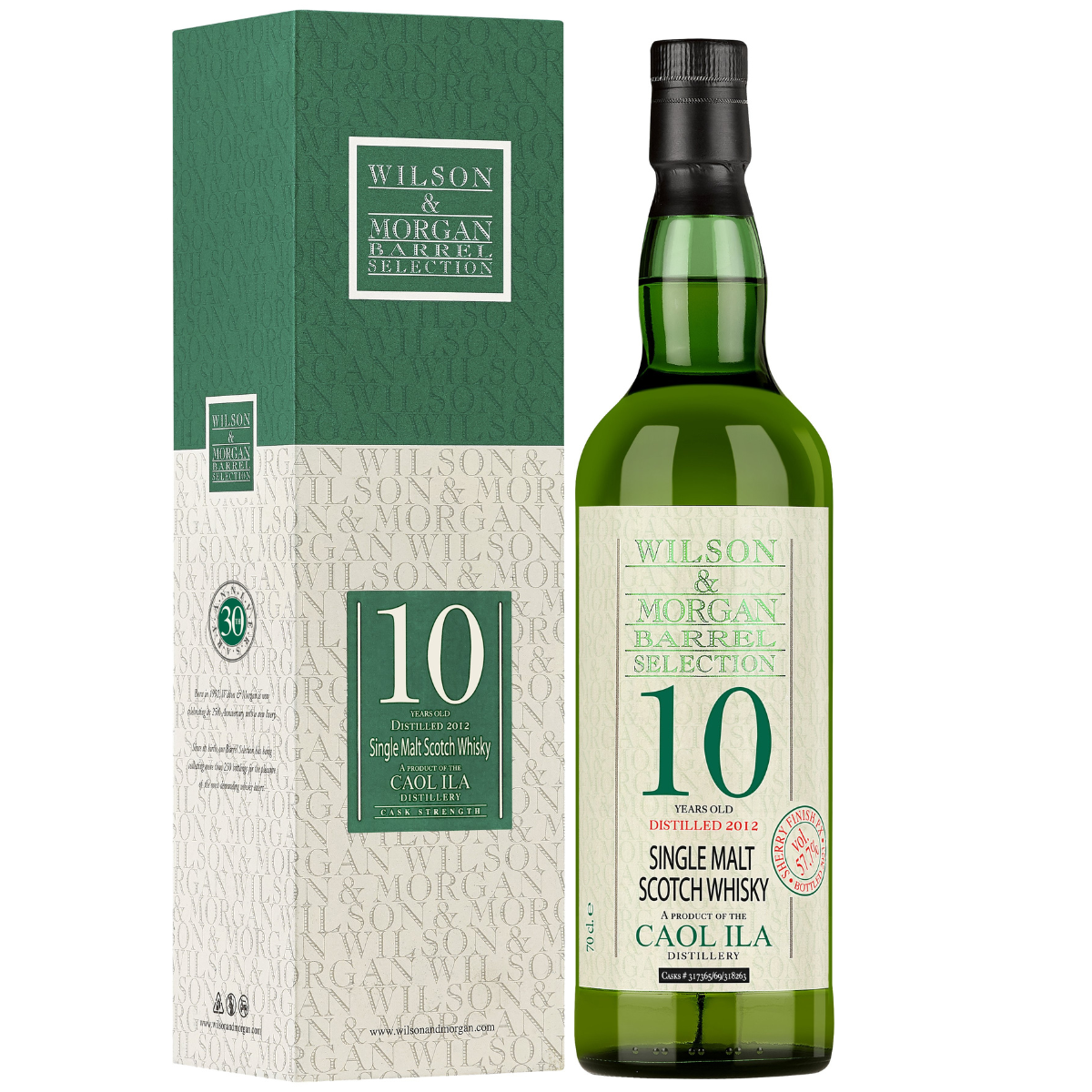Wilson & Morgan Cask Strength - Caol Ila 2012 10 yo PX Finish - 57,7%