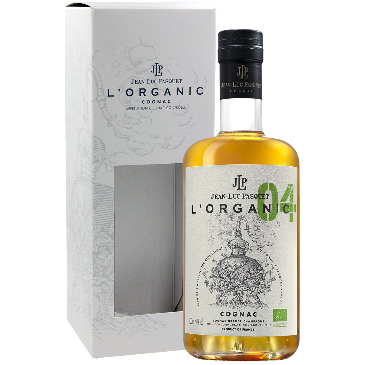 Jean-Luc Pasquet - Cognac Organic 04 - 40%