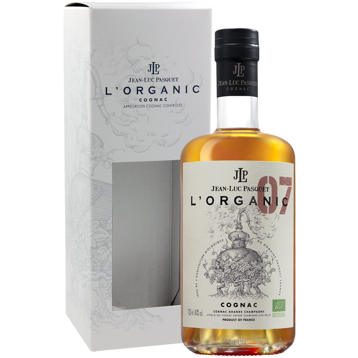 Jean-Luc Pasquet - Cognac Organic 07 - 40%
