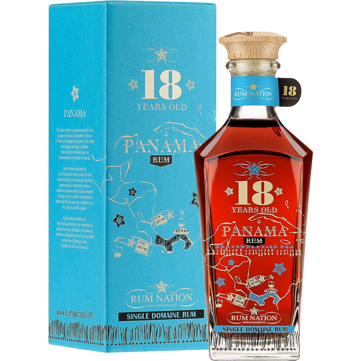 Rum Nation - Panama 18 yo Decanter