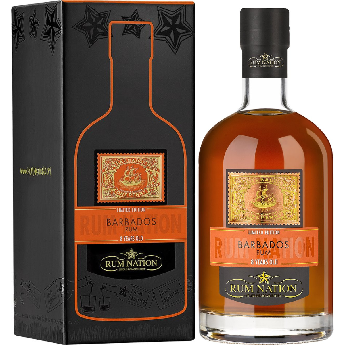 Rum Nation - Barbados 8 yo - 40%