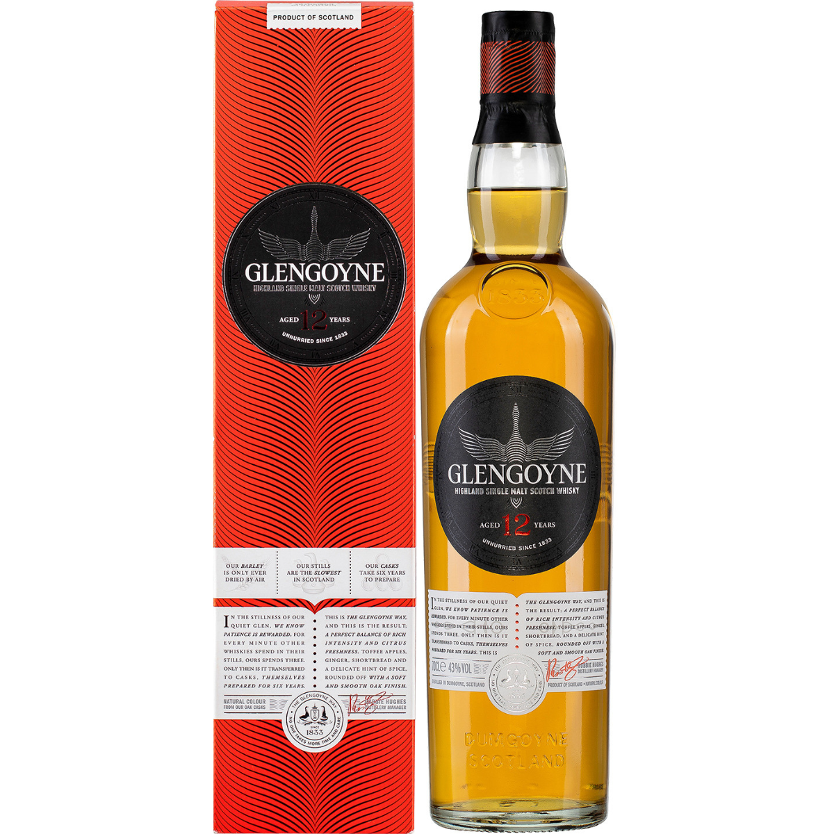 Glengoyne 12 yo - 43%