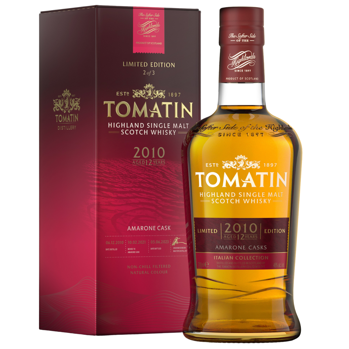 Tomatin 12 yo Italian Collection - Amarone Cask