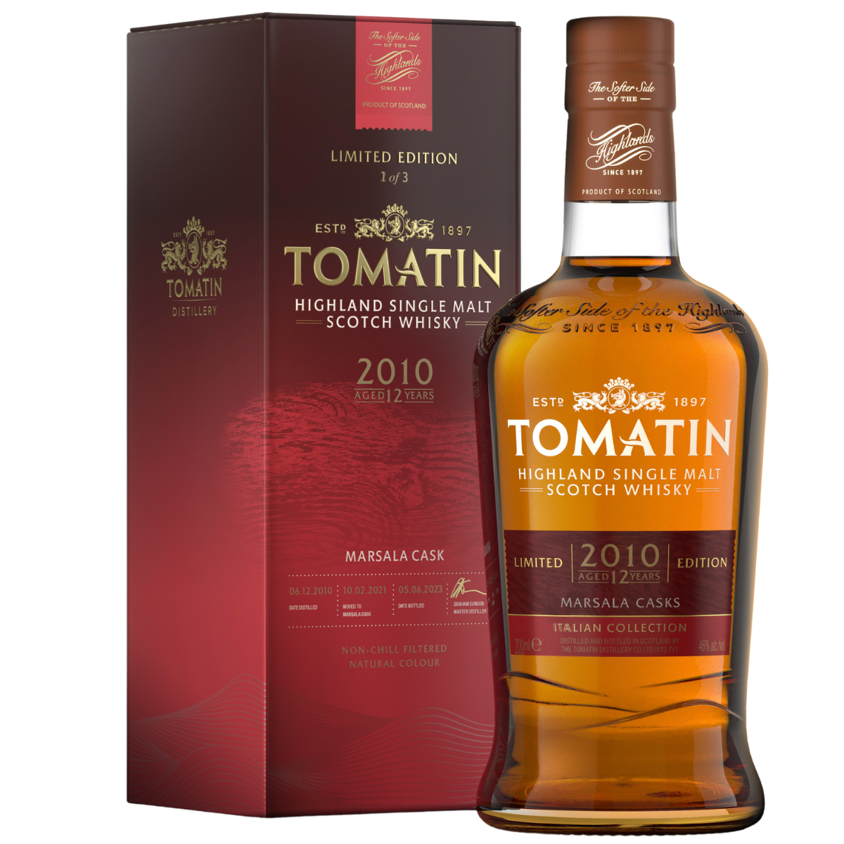Tomatin 12 yo Italian Collection - Marsala Cask