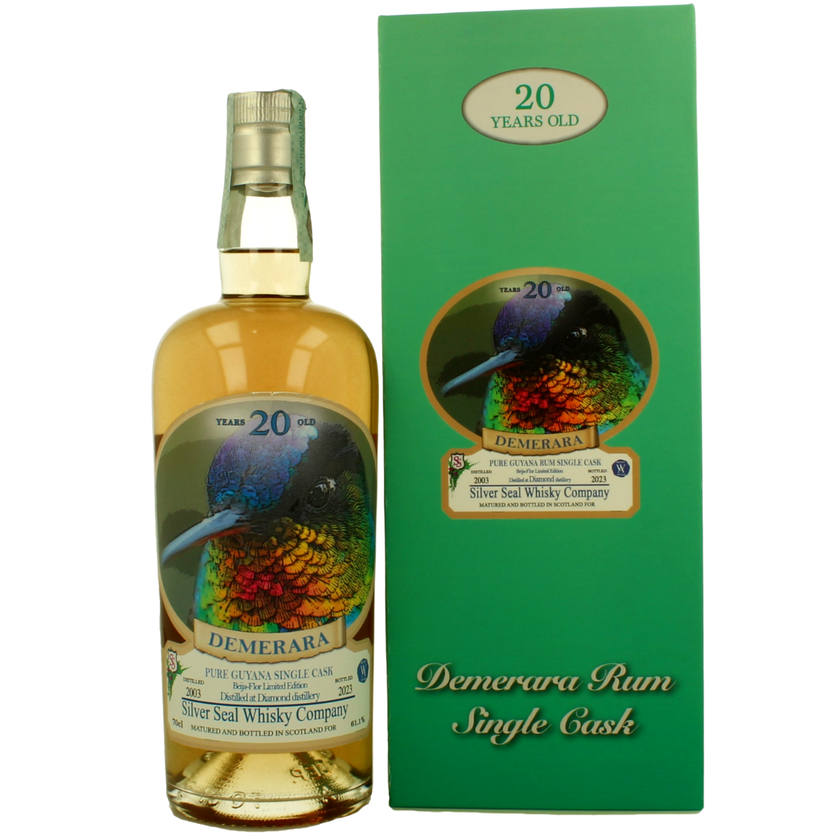 Silver Seal Demerara 'Diamond' 2003 - 20 yo