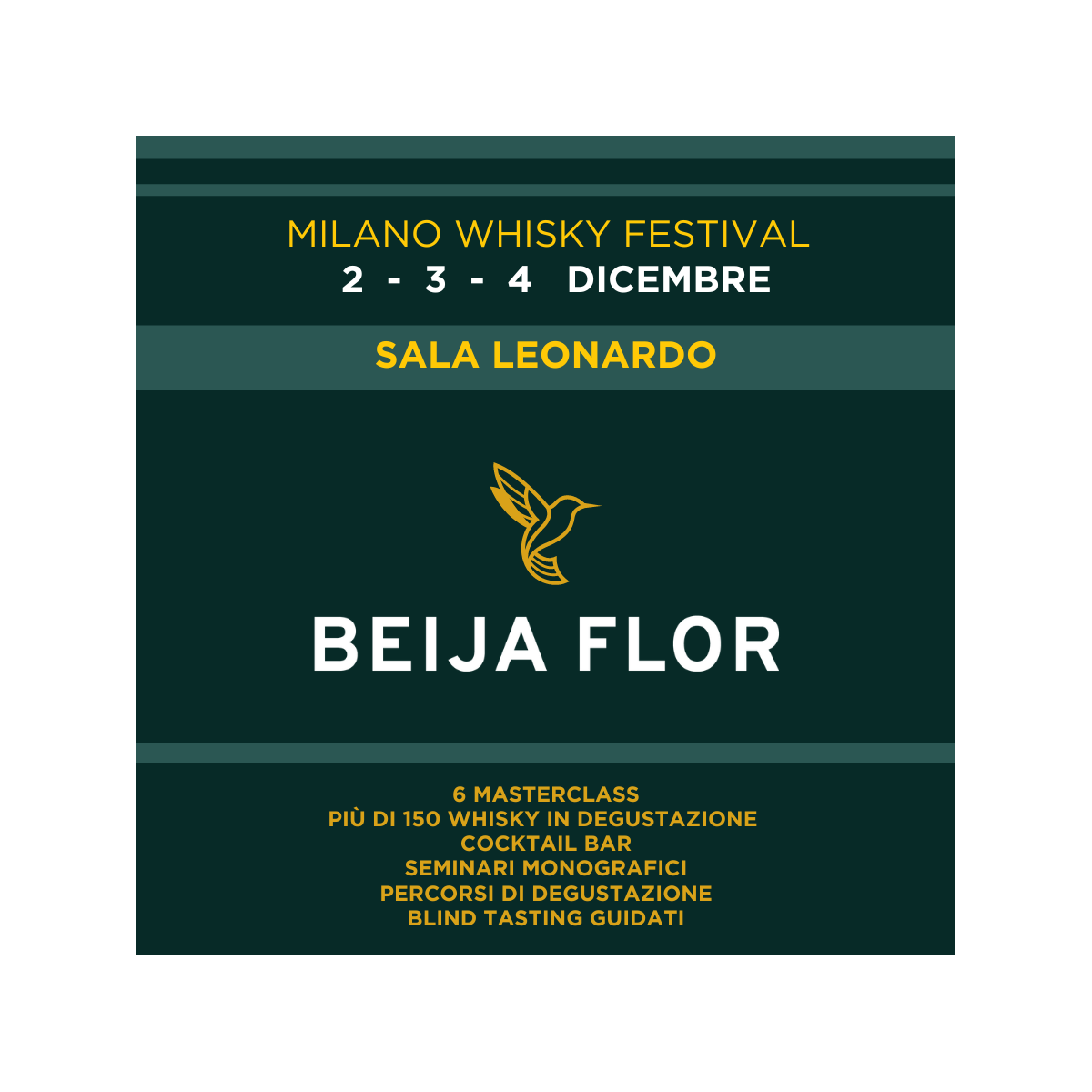 Milano Whisky Festival 2023  -  2 / 3 / 4 Dicembre