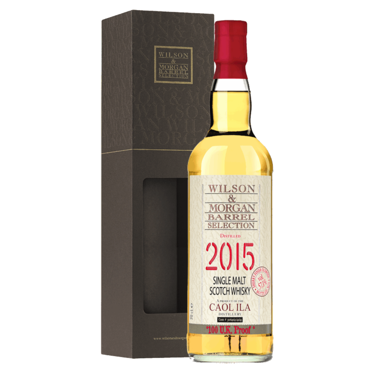 Wilson & Morgan Classic - Caol Ila 2015 100 Proof Oloroso Sherry Finish - 57,1%