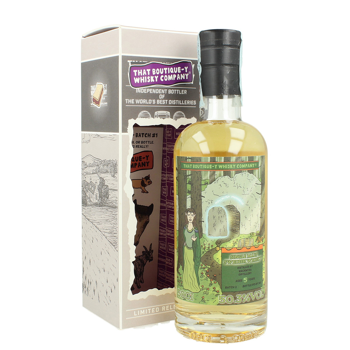 That Boutique-y Whisky Company Mackmyra Batch 2 5 YO
