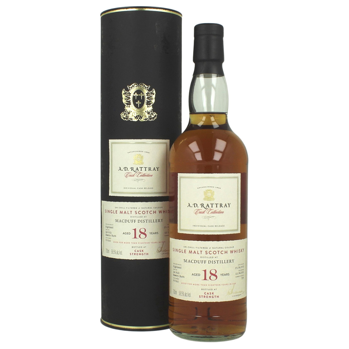 A.D. Rattray Macduff 2002 18 YO