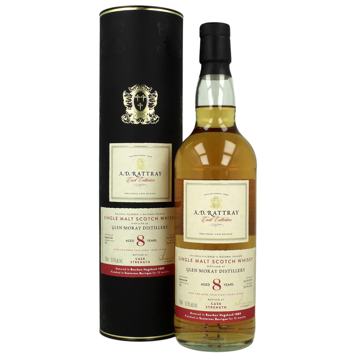 A.D. Rattray Glen Moray 2013 8 YO