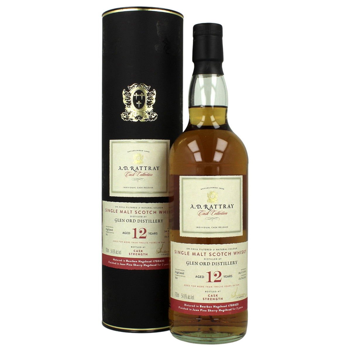 A.D. Rattray Glen Ord 2009 12 YO