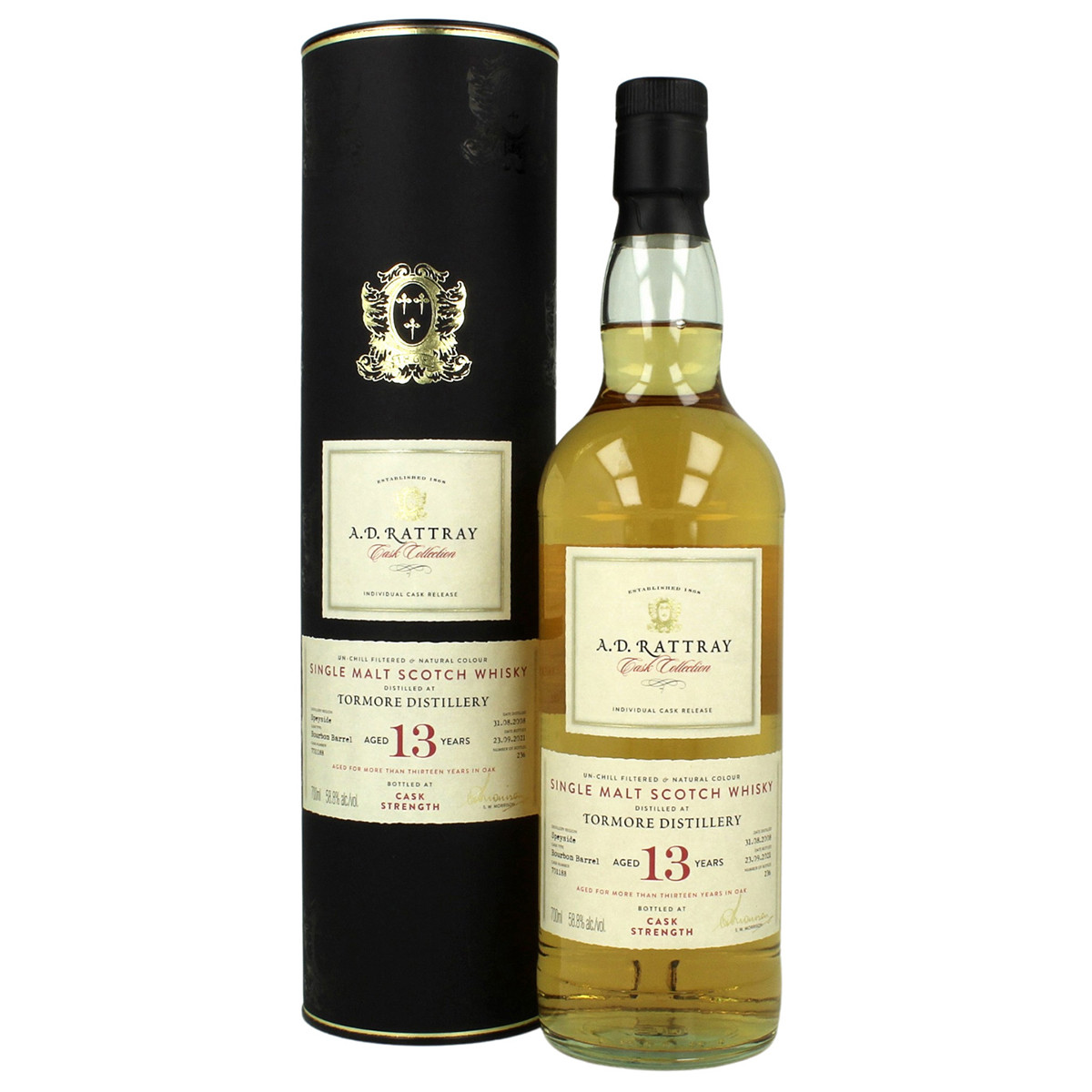 A.D. Rattray Tormore 2008 13 YO