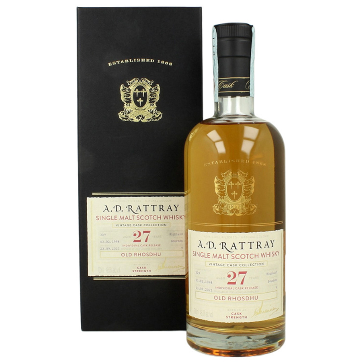 A.D. Rattray Old Rosdhu 1994 27 YO