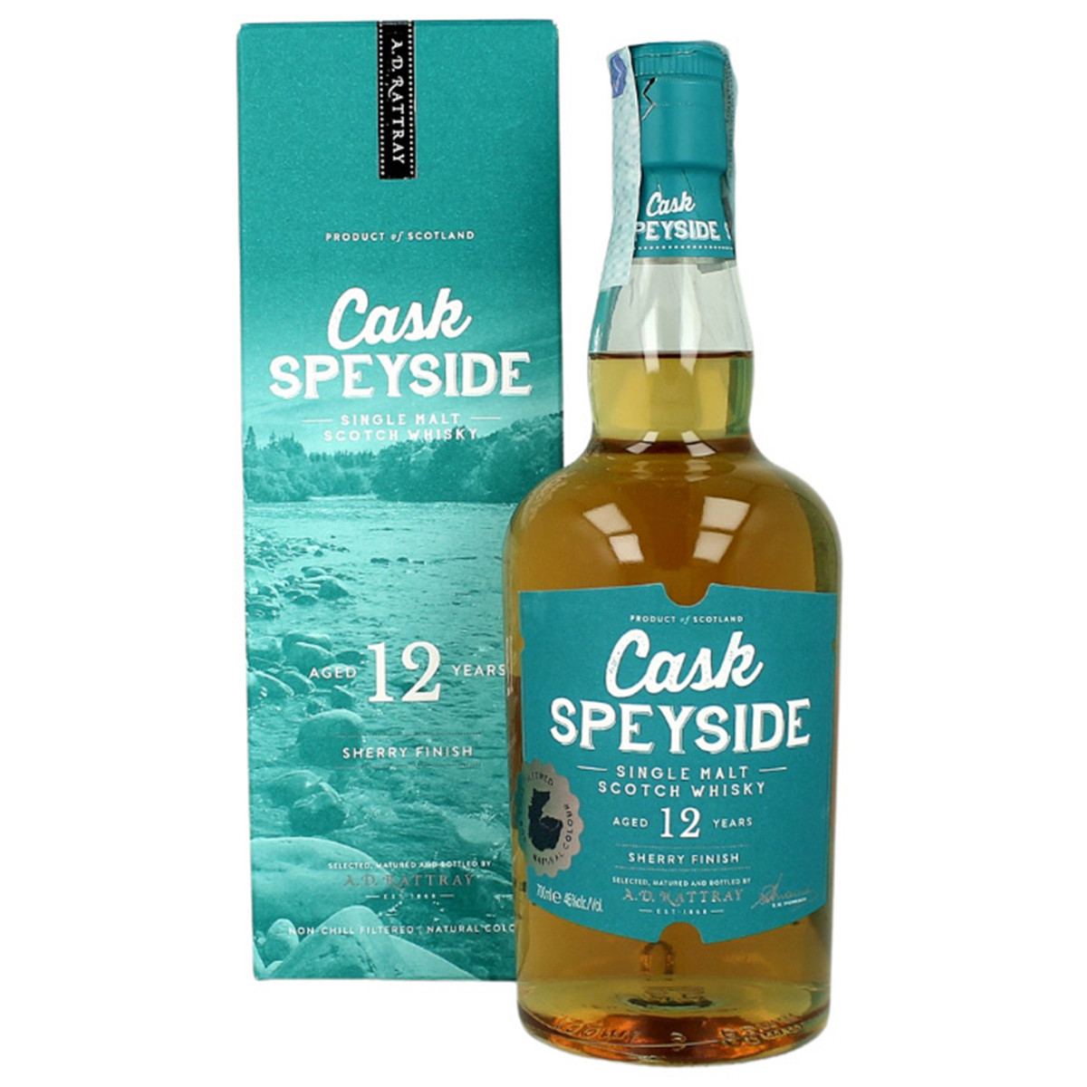 A.D. Rattray Cask Speyside 12 YO Sherry Finish