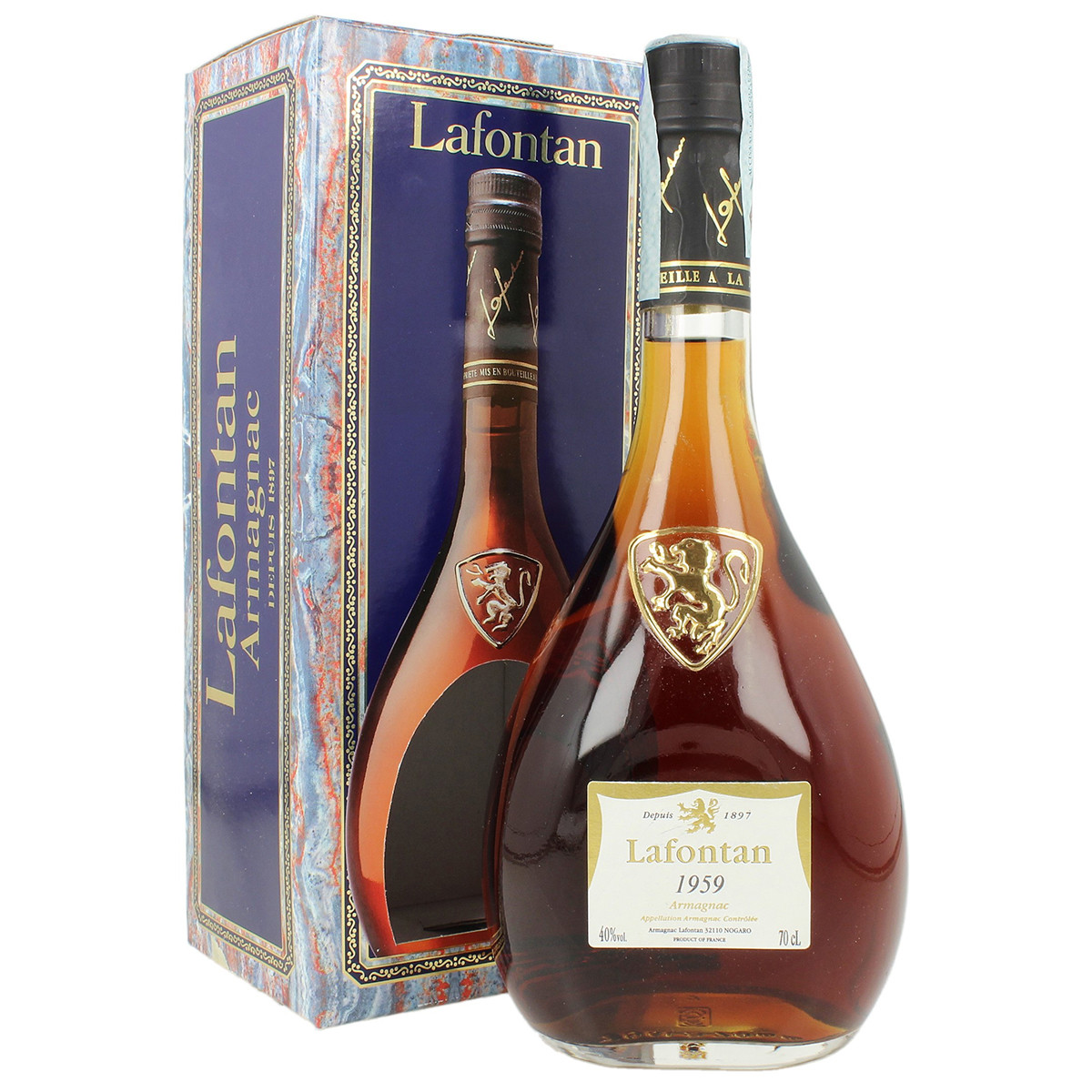 LAFONTAN BAS ARMAGNAC 1959 - 70 cl