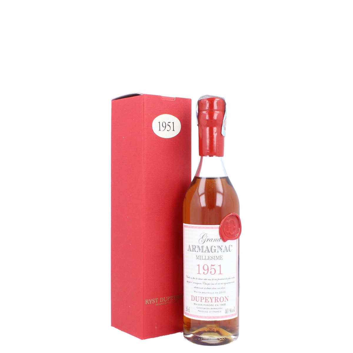 DUPEYRON ARMAGNAC 1951 - 20 cl