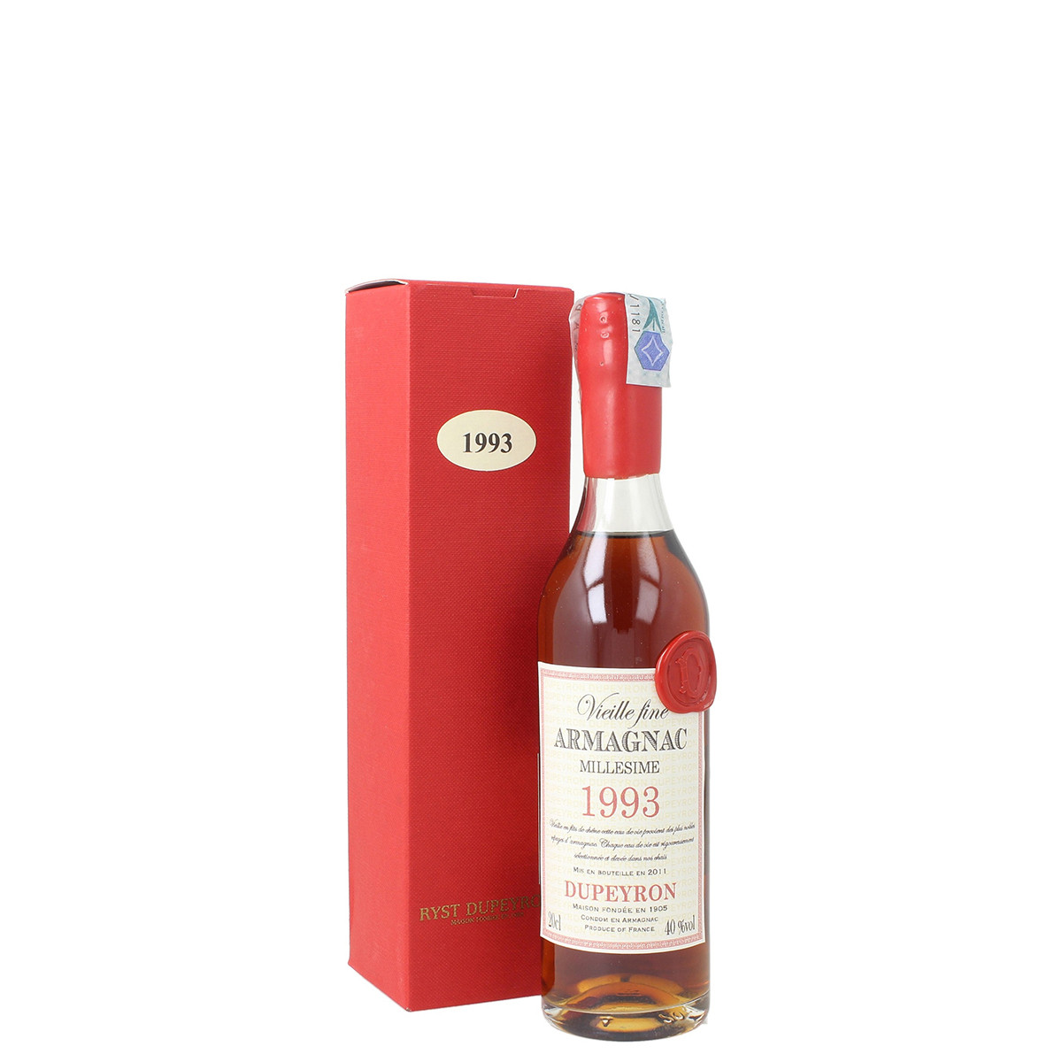 DUPEYRON ARMAGNAC 1993 - 20 cl