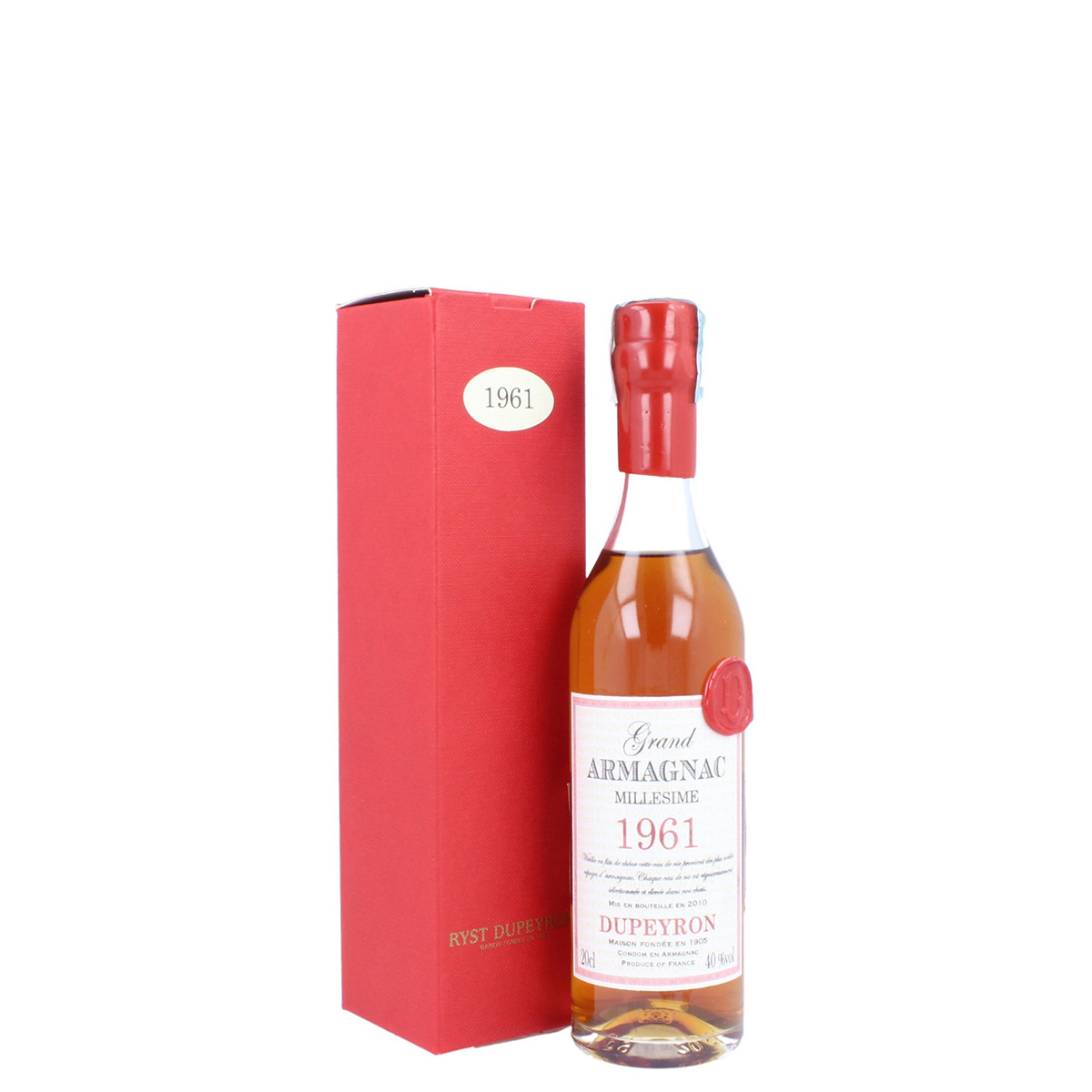 DUPEYRON ARMAGNAC 1961 - 20 cl