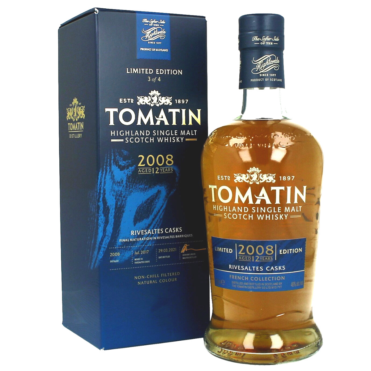 Tomatin 'French Connection' Rivesaltes Cask Finish 12 YO