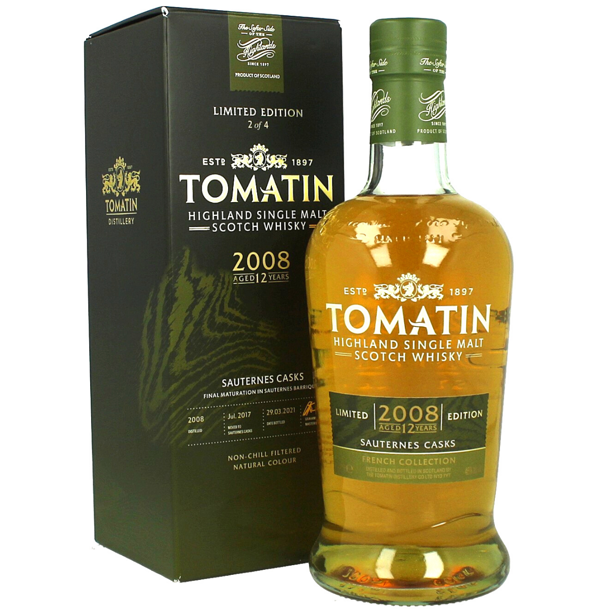 Tomatin 'French Connection' Sauternes Cask Finish 12 YO