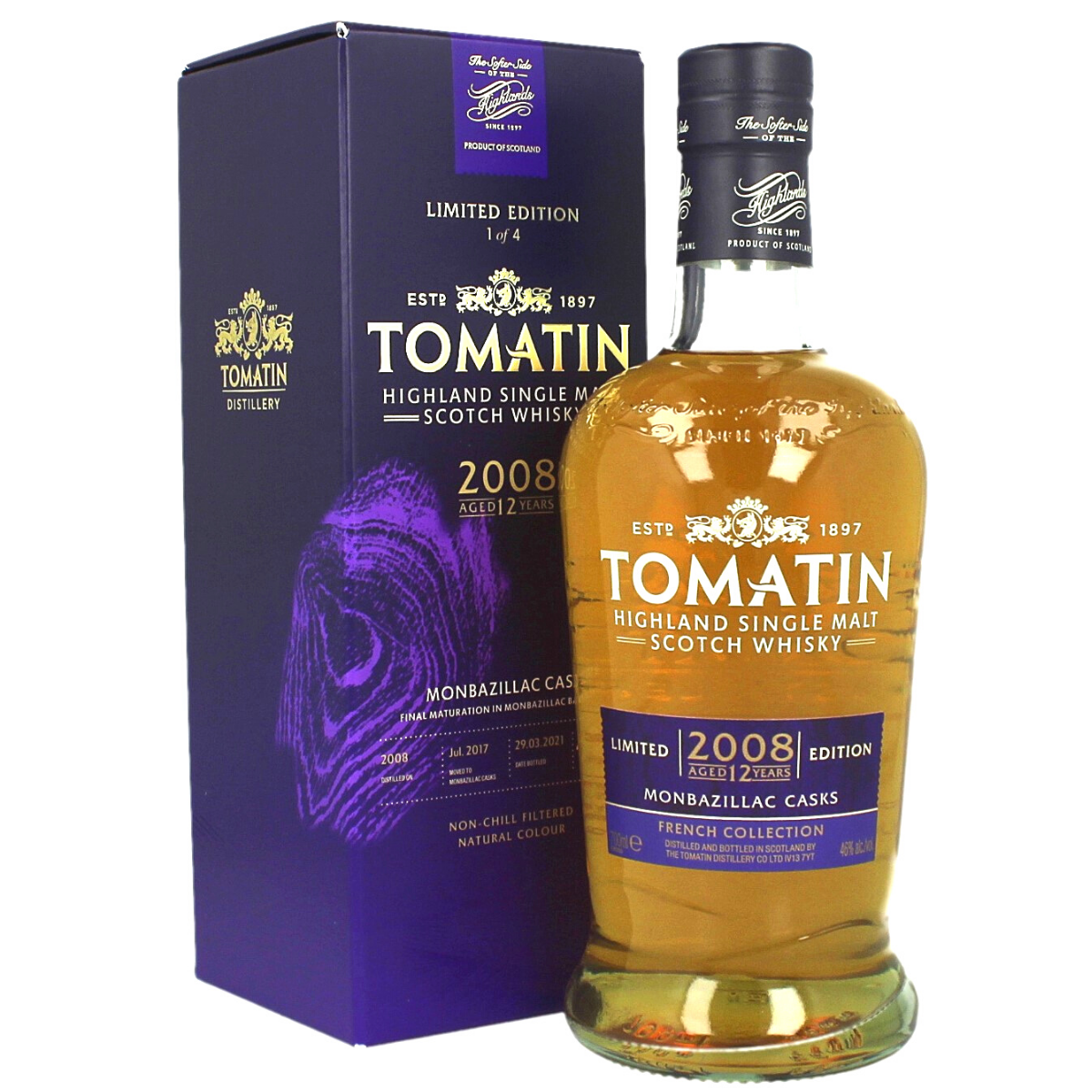 Tomatin 'French Connection' Monbazillac Cask Finish 12 YO