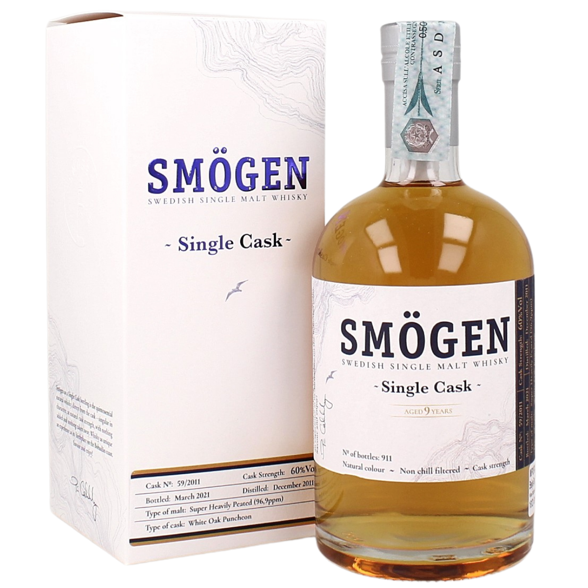Smögen 2011 Single White Oak Cask (96,9 ppm)