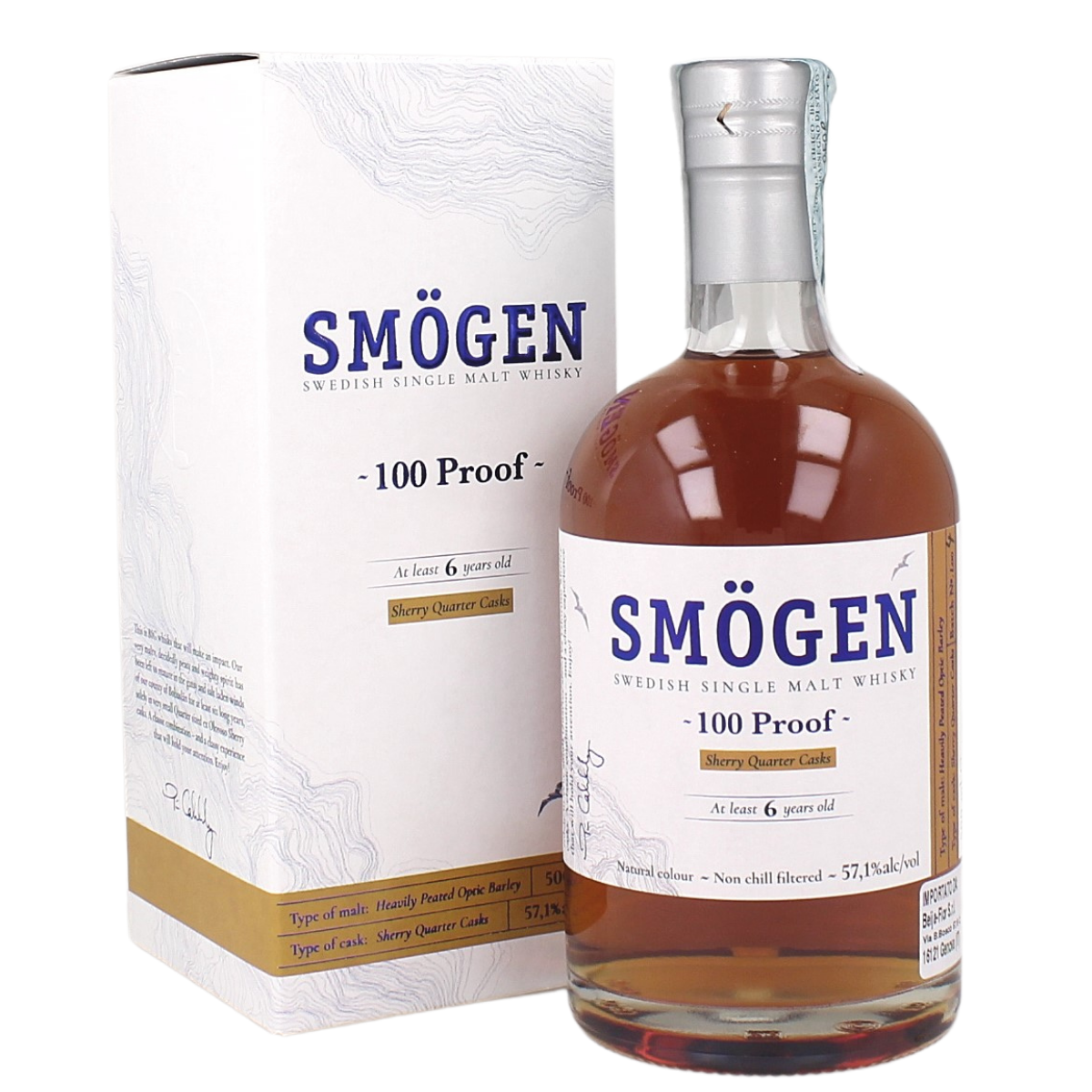 Sm&ouml;gen '100&deg; Proof' Sherry Quarter Cask - 57,1%
