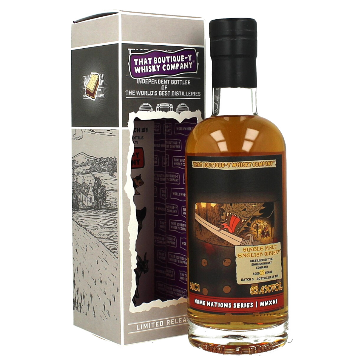 TBWC - English Whisky Co. batch No.3 12 YO
