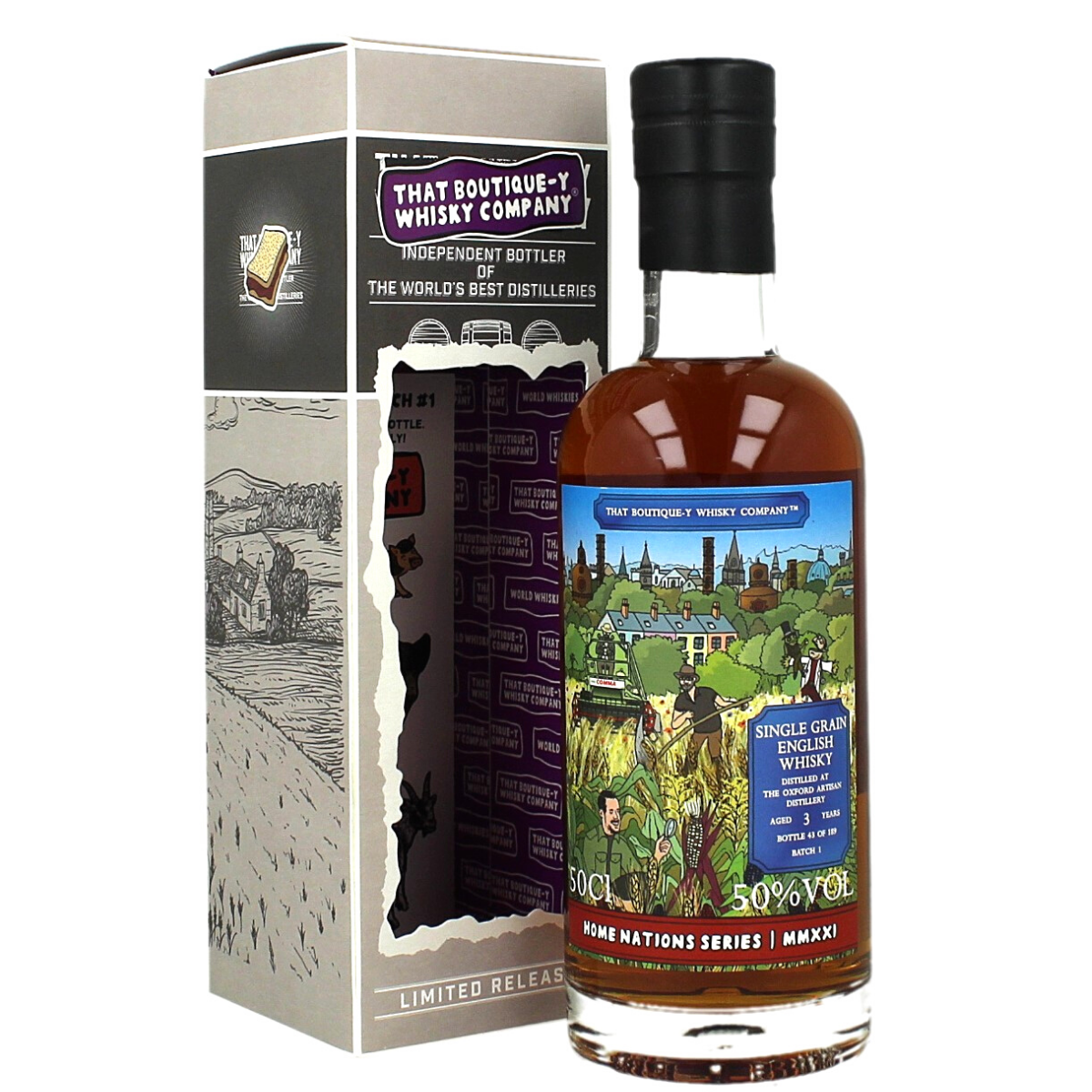 TBWC - Oxford Artisan Whisky batch No.1 3 YO