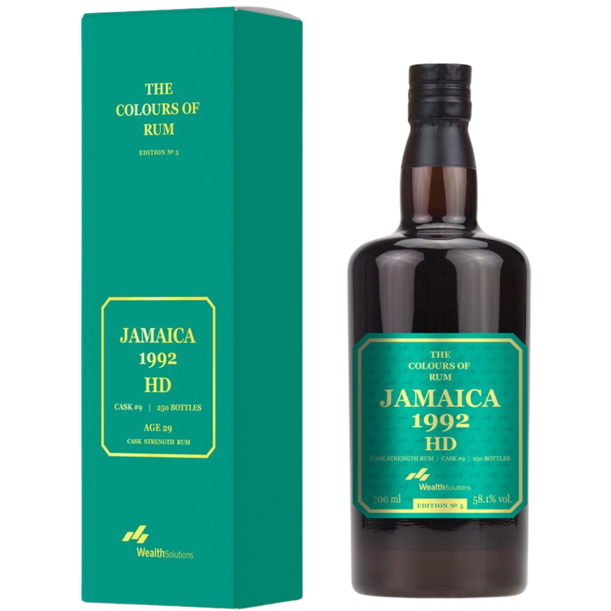 Colours of Rum - Hampden 1992 29 yo No.5