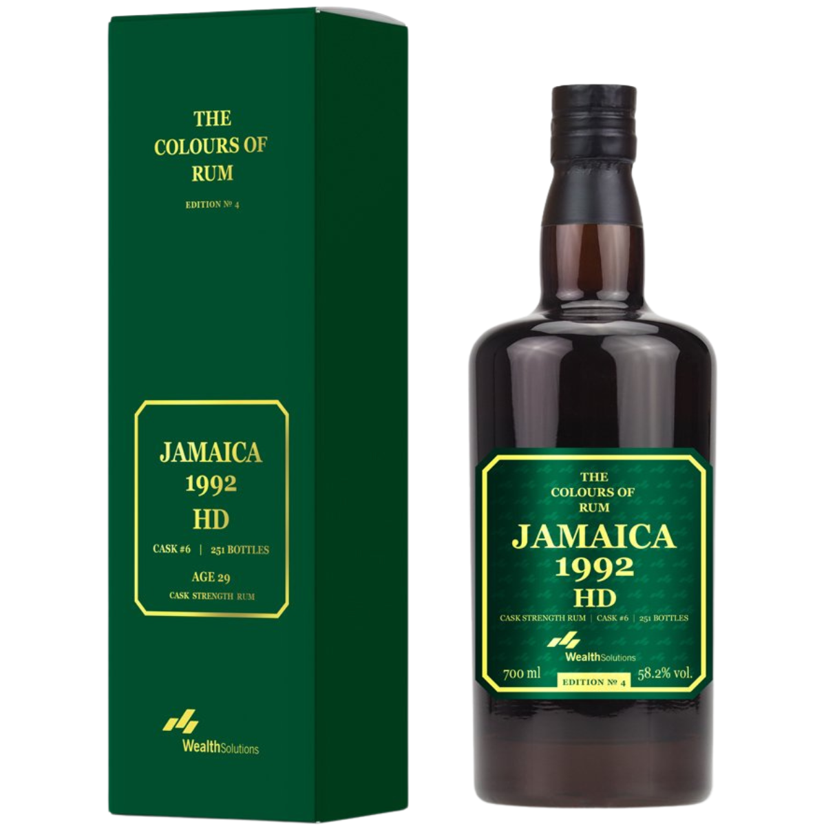 Colours of Rum - Hampden 1992 29 yo No.4